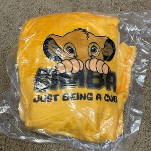 The lion king Simba throw blanket